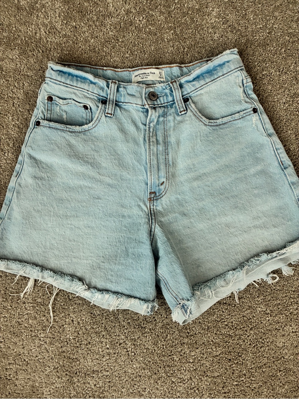 Abercrombie & Fitch The Dad Short High Rise Shorts